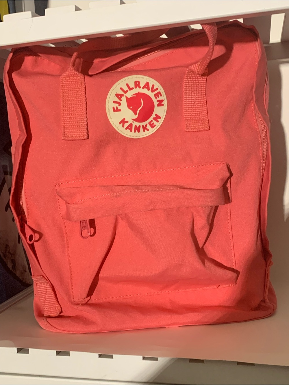Fjallraven Kanken Backpack in Coral